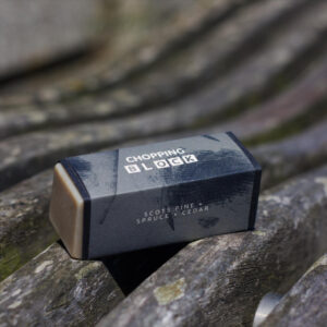 Mini-CHOPPING BLOCK Scots Pine, Spruce and Cedar Soap with Ghassoul